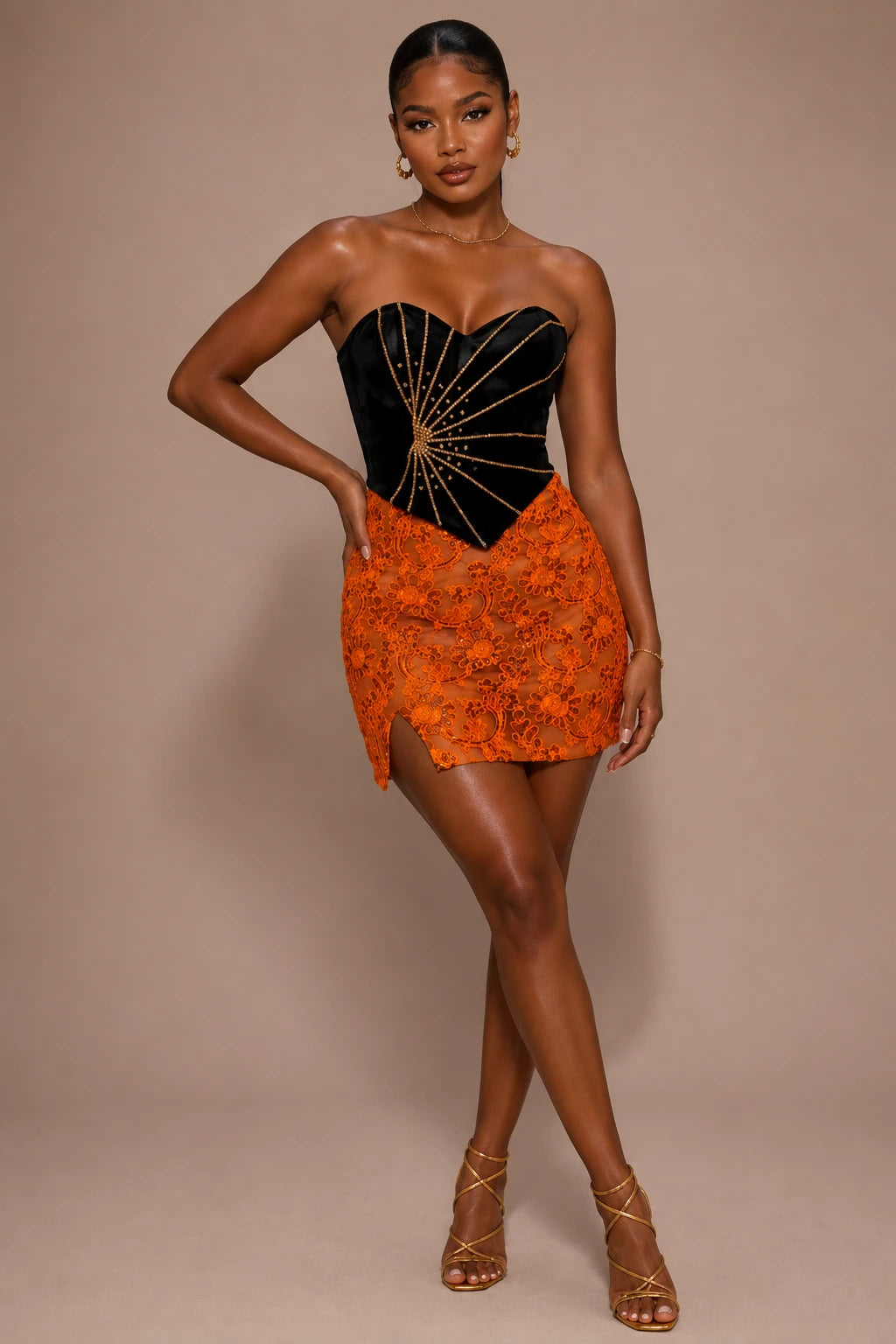 Moilet Short Gown
