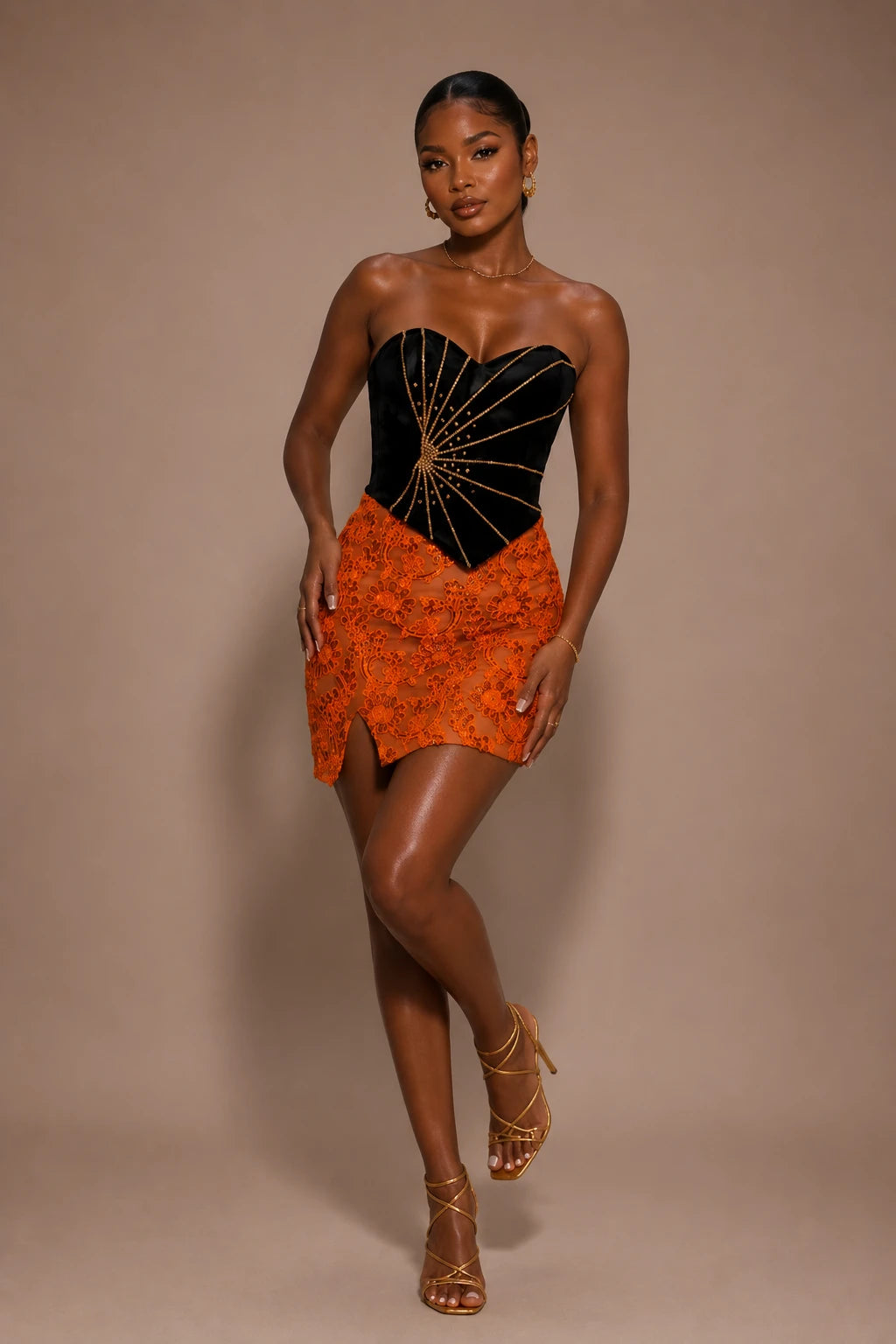 Moilet Short Gown