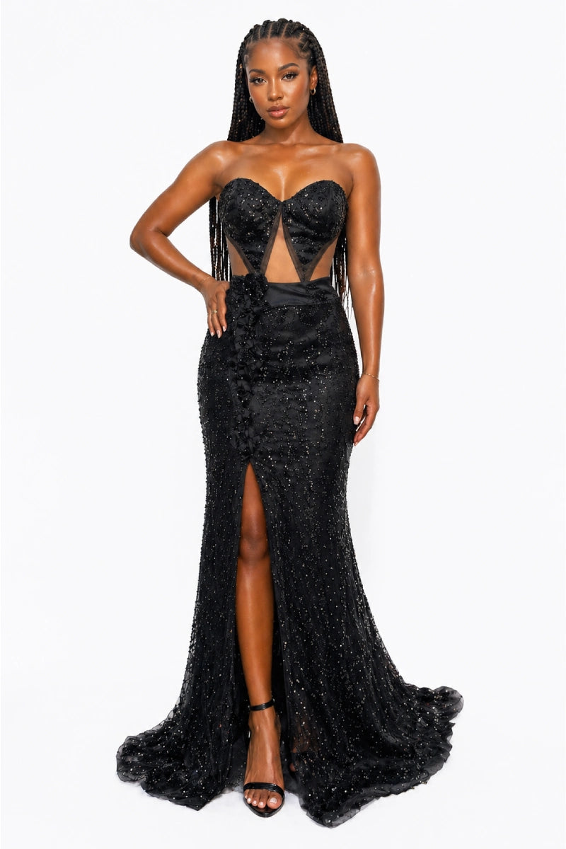 Pitoli Maxi Lace Dress