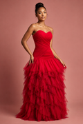 Mellisa Red Dress