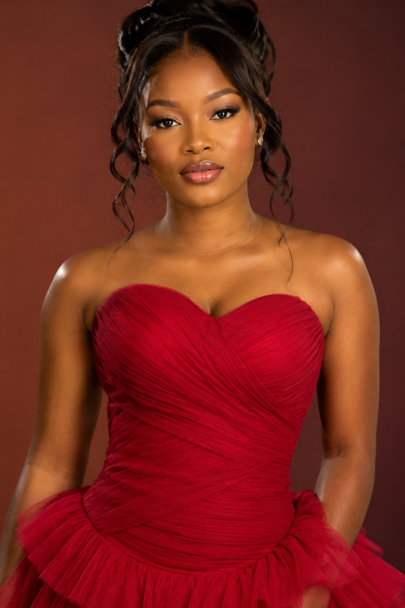 Mellisa Red Dress